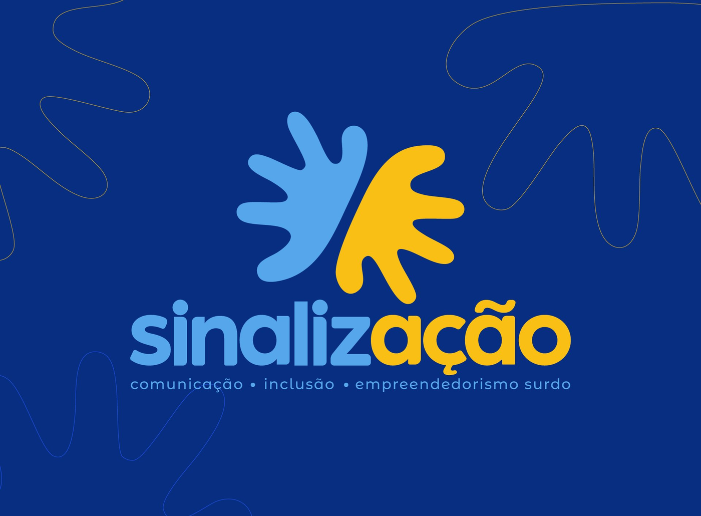 Marca Sinalização — comunicação, inclusão e empreendedorismo surdo